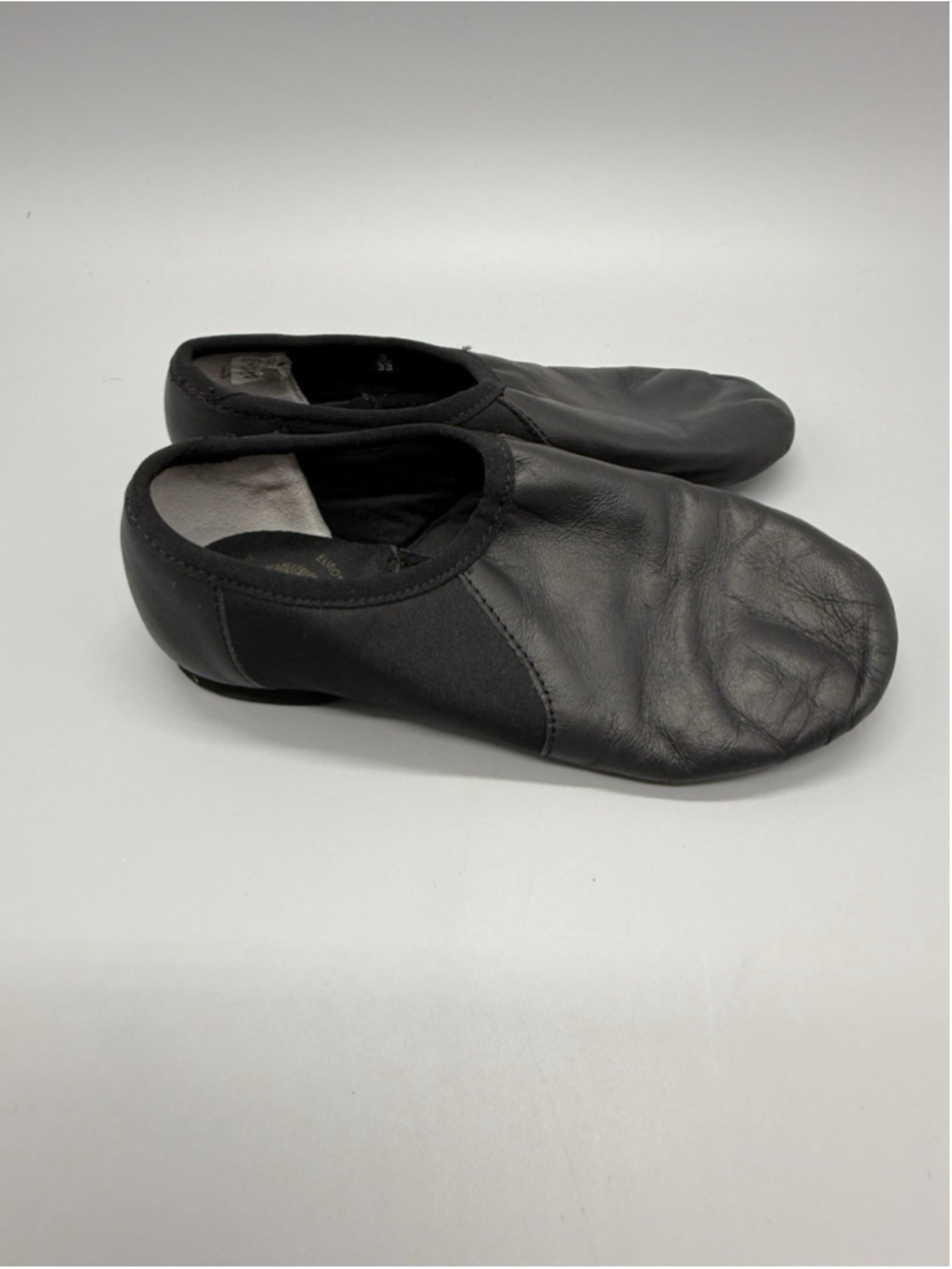 Eurotard Dancewear Leather Slip On Jazz Shoes Size 3 - Picture 7 of 11